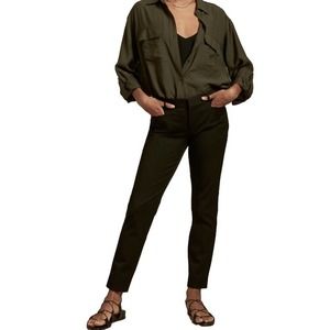 Banana Republic Women's Sloan Slim Pant Size 4, Black, Excellent Condition